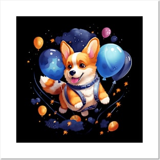 corgi Posters and Art